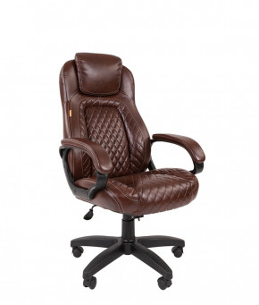 Кресло для руководителя  CHAIRMAN 432 (Экокожа коричневая) в Югорске - yugorsk.germes-mebel.ru | фото