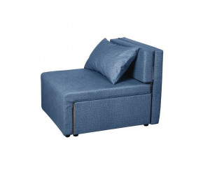 Кресло-кровать Милена (синий) Велюр в Югорске - yugorsk.germes-mebel.ru | фото