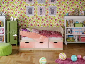Кровать Бабочки (Розовый металлик) 1600 в Югорске - yugorsk.germes-mebel.ru | фото