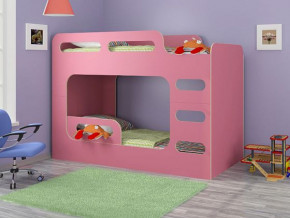 Кровать двухъярусная Дельта-Макс-20.03 Розовый в Югорске - yugorsk.germes-mebel.ru | фото
