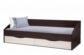 Кровать одинарная "Фея - 3" симметричная New (2000Х900) венге/вудлайн кремовый в Югорске - yugorsk.germes-mebel.ru | фото