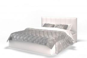 Кровать Элен 1600 + основание с ПМ (Vega white) белый в Югорске - yugorsk.germes-mebel.ru | фото
